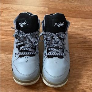 Wolf gray air Jordan Flights